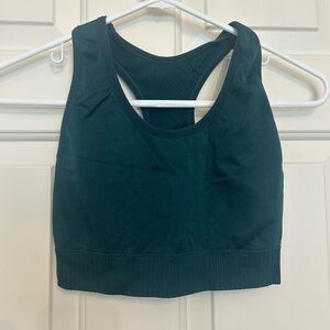 Source Unknown Dark Teal Sports Bra